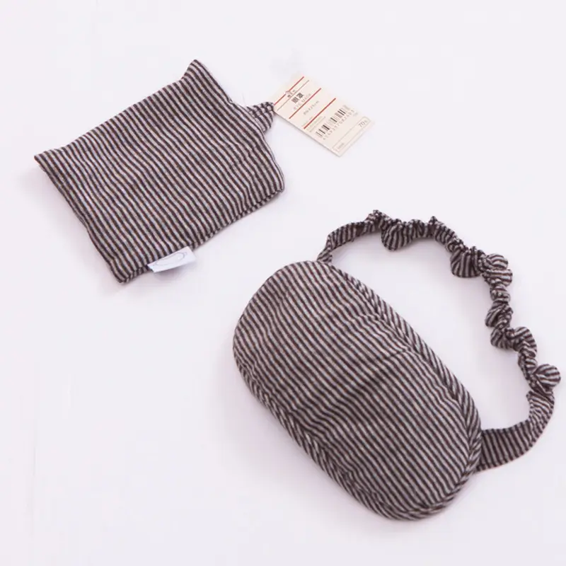 Non-Printed Cotton Eye Mask for Travel & Sleep - Image 14