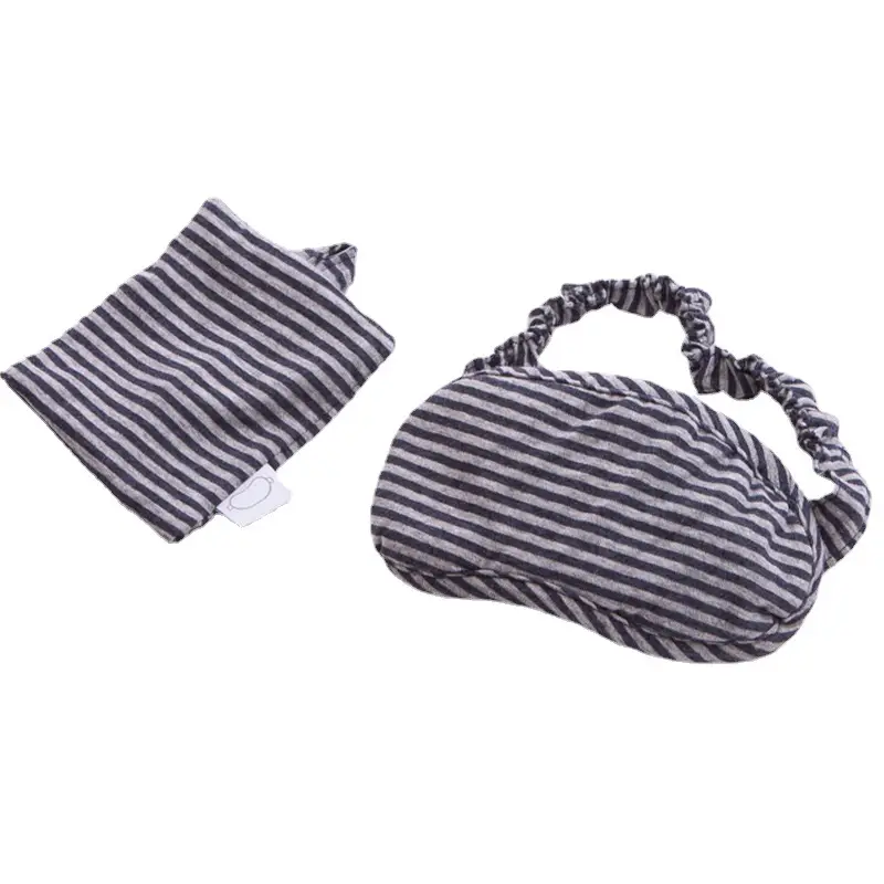 Non-Printed Cotton Eye Mask for Travel & Sleep - Image 15