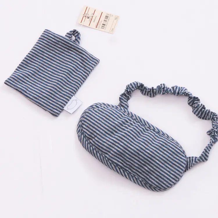 Non-Printed Cotton Eye Mask for Travel & Sleep - Image 4