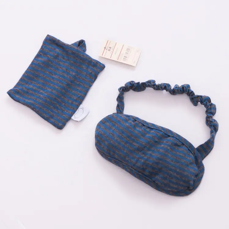Non-Printed Cotton Eye Mask for Travel & Sleep - Image 8