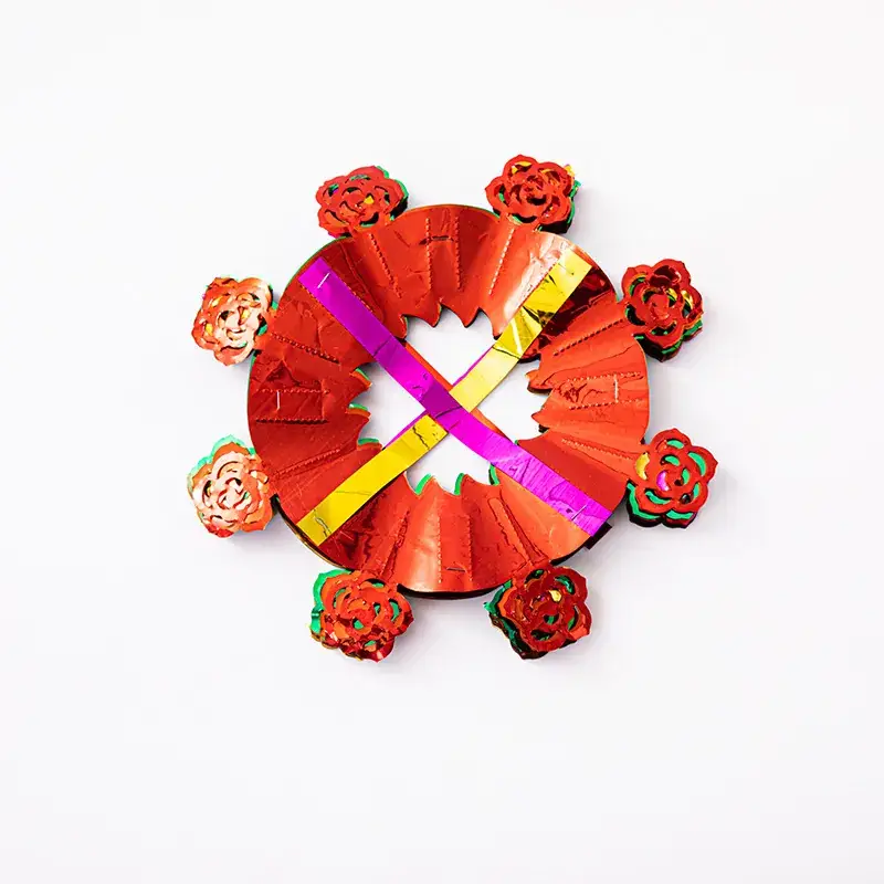 Cross-Border Christmas Decor Garland 2025