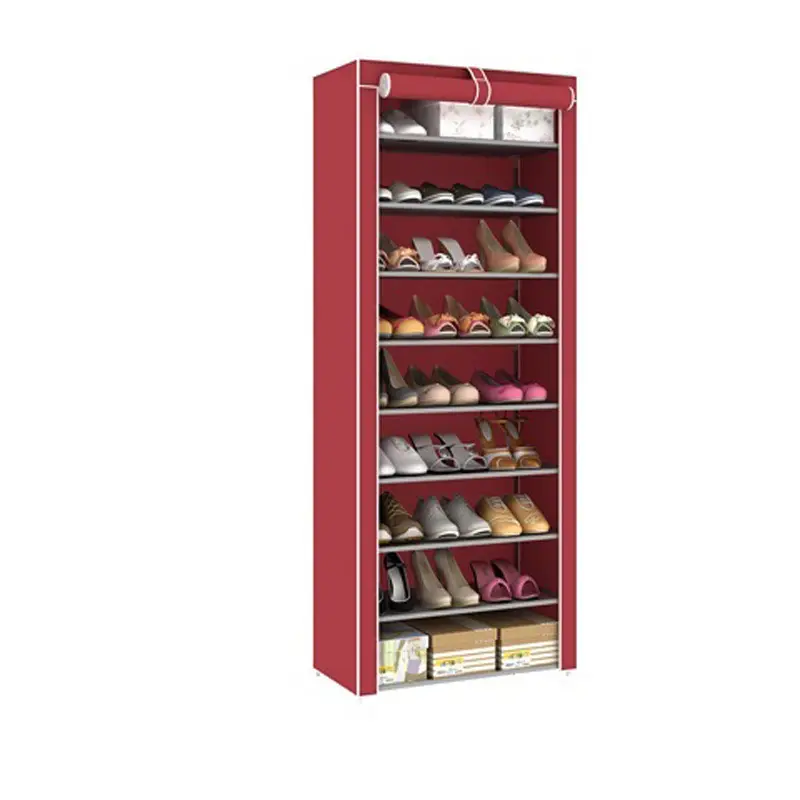 Simple Shoe Rack Dustproof Storage Shoe Cabinet Multi-layer Large Capacity Student Dormitory Hall Storage Rack Simple Home - Image 2