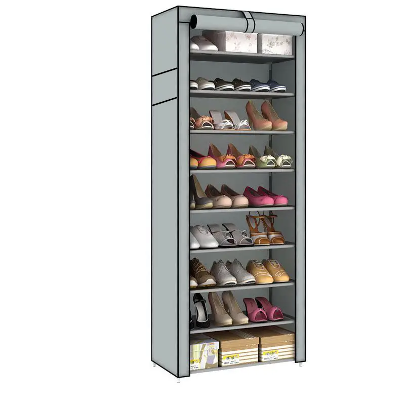 Simple Shoe Rack Dustproof Storage Shoe Cabinet Multi-layer Large Capacity Student Dormitory Hall Storage Rack Simple Home - Image 4