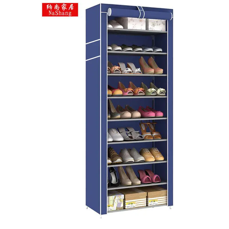 Simple Shoe Rack Dustproof Storage Shoe Cabinet Multi-layer Large Capacity Student Dormitory Hall Storage Rack Simple Home - Image 5