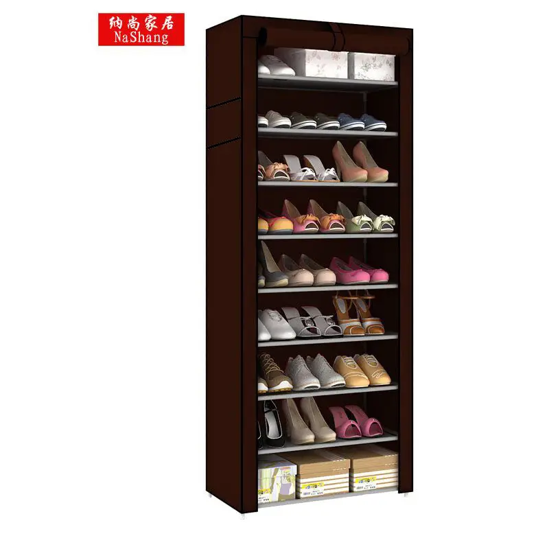 Simple Shoe Rack Dustproof Storage Shoe Cabinet Multi-layer Large Capacity Student Dormitory Hall Storage Rack Simple Home - Image 6