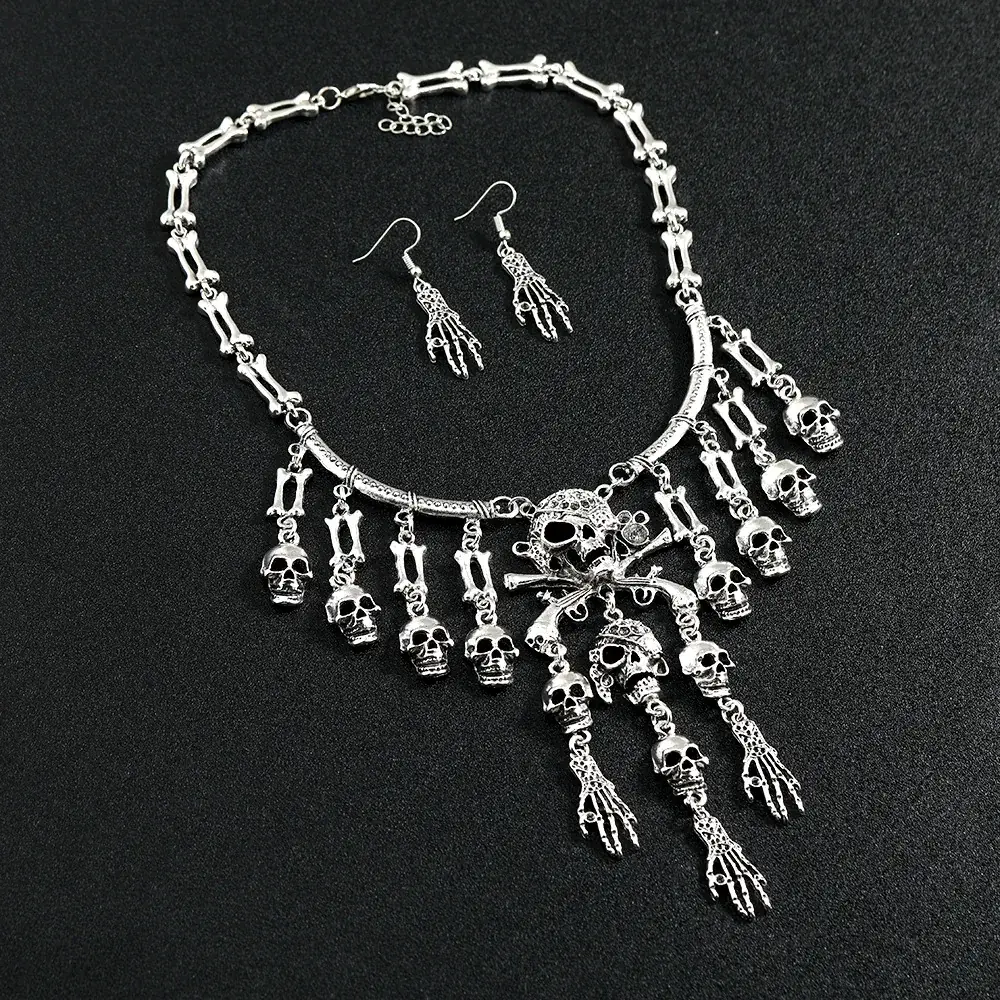 European & American Exaggerated Retro Halloween Earrings