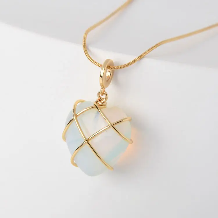 Love Heart Pendant Necklace with Diamond Castle Design - Image 6