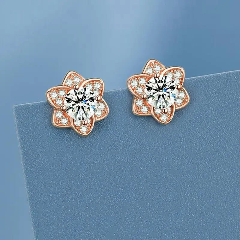 2024 Earring Set for Women - 1 Week Set of Gold Earrings - Image 5