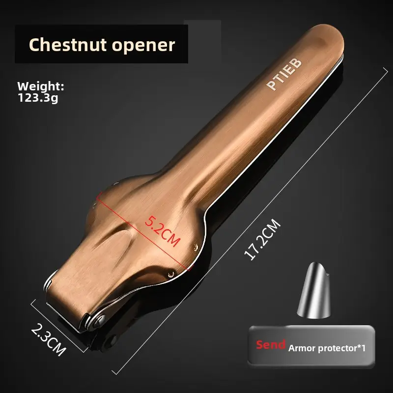 Stainless Steel Chestnut Clip Sheller 17.5cm - Image 11