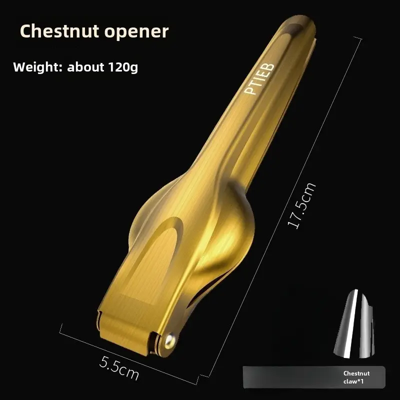 Stainless Steel Chestnut Clip Sheller 17.5cm - Image 12