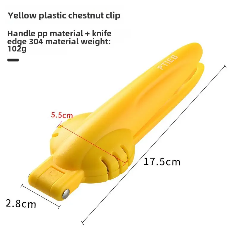 Stainless Steel Chestnut Clip Sheller 17.5cm - Image 8