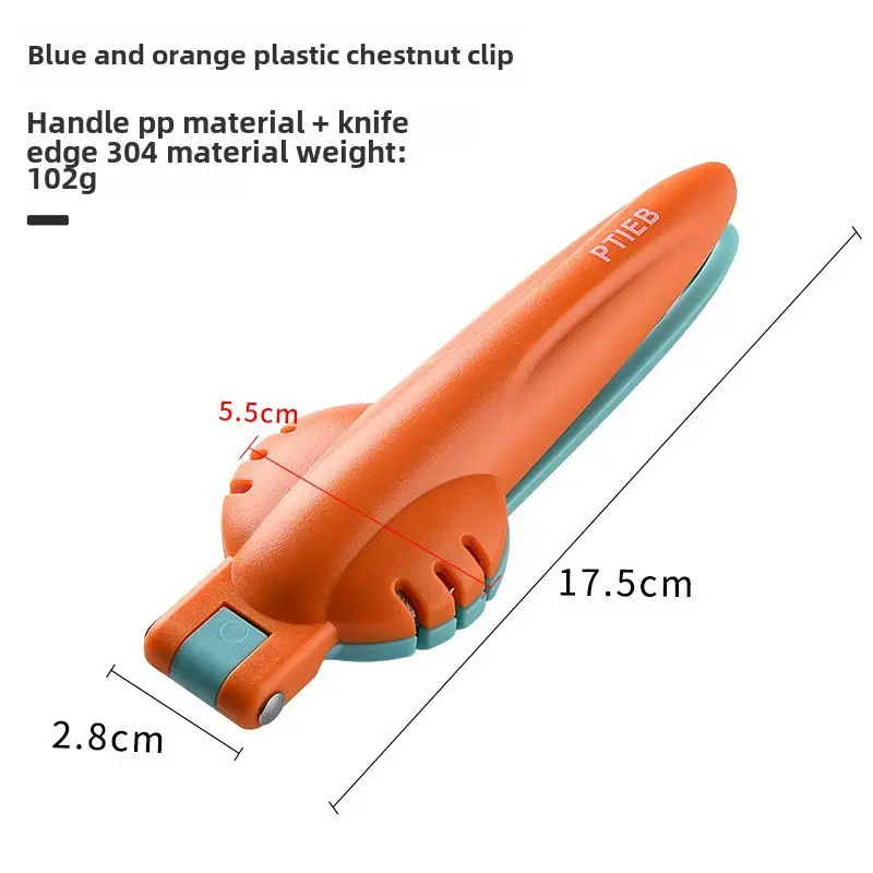Stainless Steel Chestnut Clip Sheller 17.5cm - Image 9