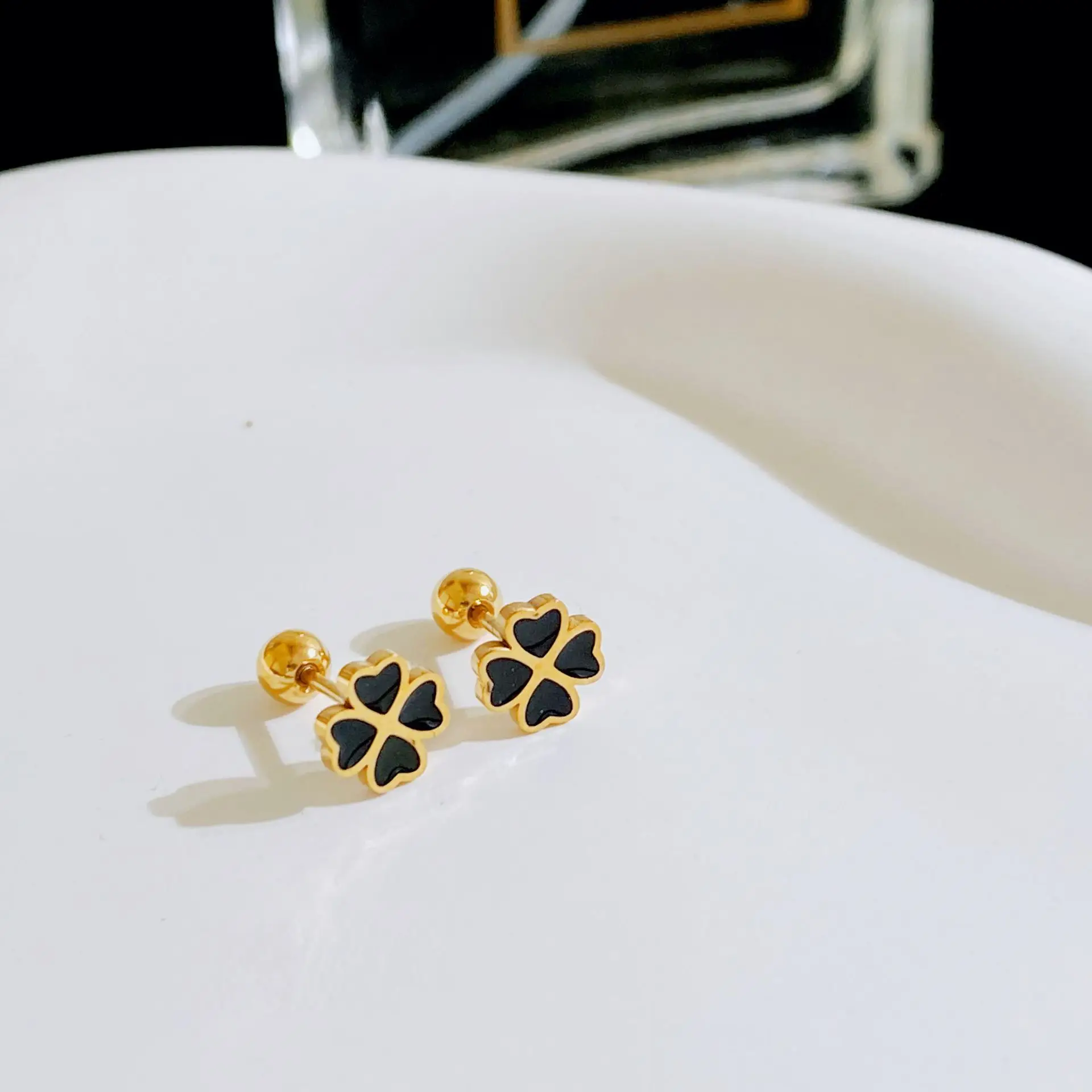 Korean Style Titanium Steel Earrings for Women - Image 4