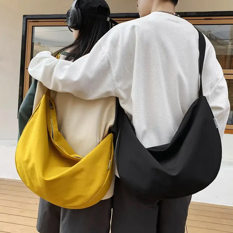 Orange Oxford Cloth Shoulder Bag 2025 New - Image 8