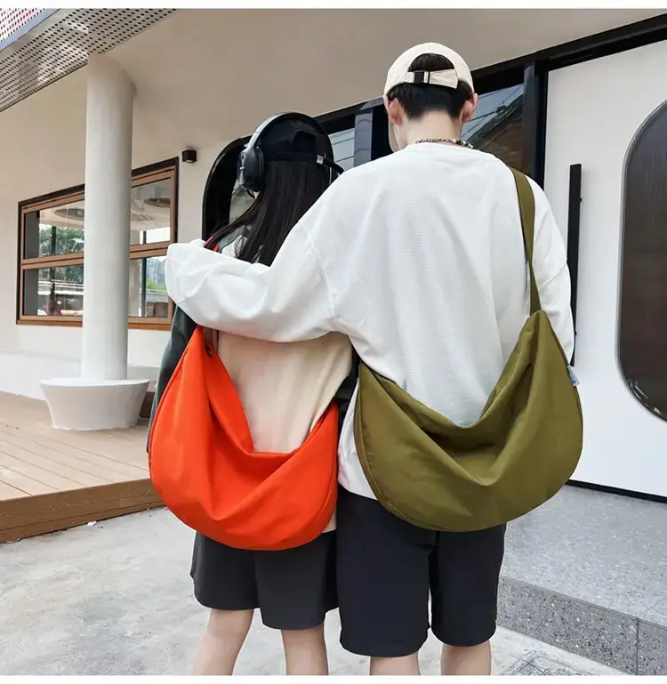 Orange Oxford Cloth Shoulder Bag 2025 New — feature 18