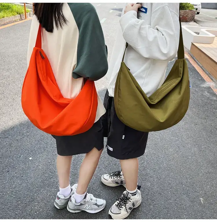 Orange Oxford Cloth Shoulder Bag 2025 New — feature 19