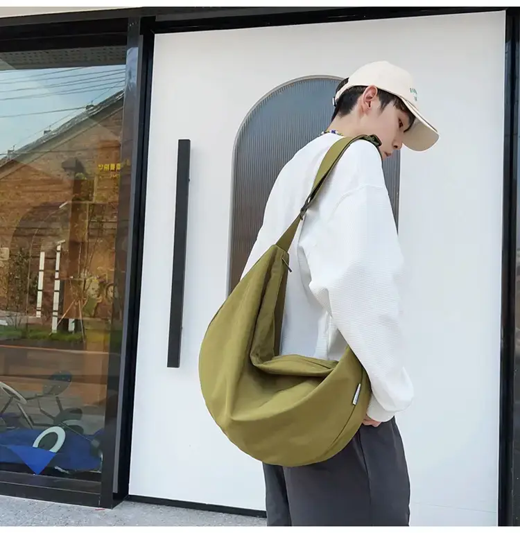 Orange Oxford Cloth Shoulder Bag 2025 New — feature 22