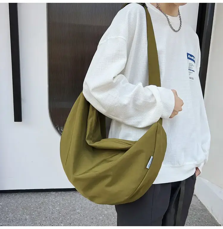 Orange Oxford Cloth Shoulder Bag 2025 New — feature 24
