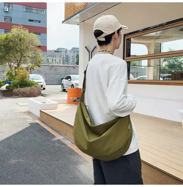 Orange Oxford Cloth Shoulder Bag 2025 New — feature 25