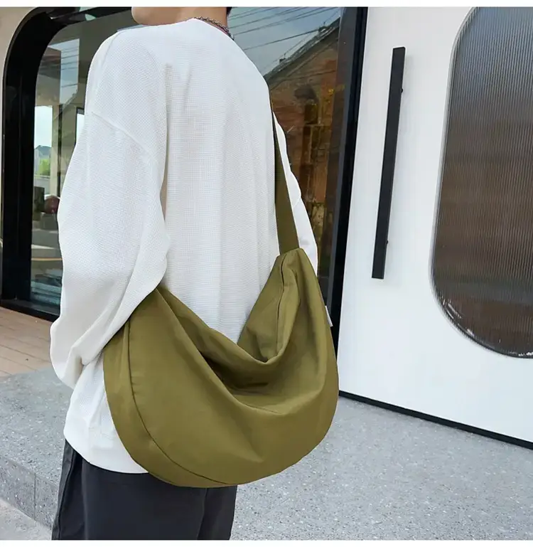 Orange Oxford Cloth Shoulder Bag 2025 New — feature 28