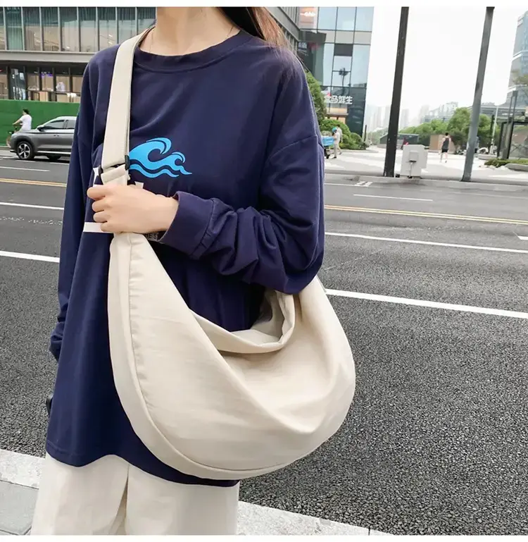 Orange Oxford Cloth Shoulder Bag 2025 New — feature 37