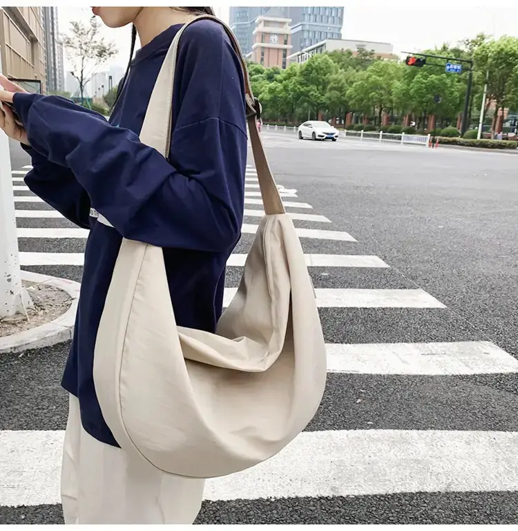 Orange Oxford Cloth Shoulder Bag 2025 New — feature 39