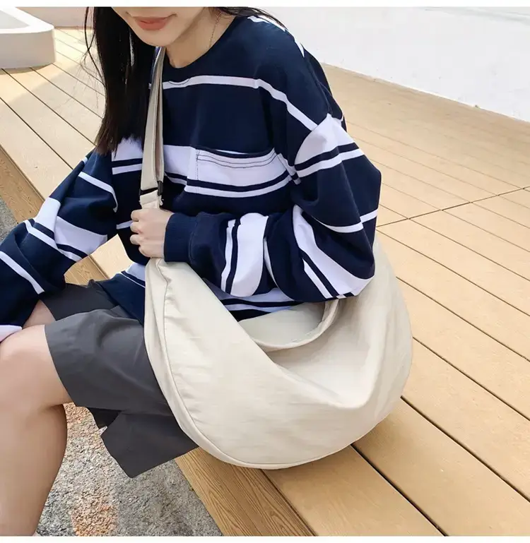 Orange Oxford Cloth Shoulder Bag 2025 New — feature 42
