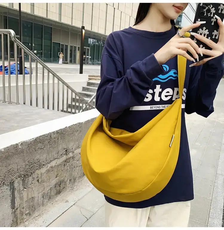Orange Oxford Cloth Shoulder Bag 2025 New — feature 57