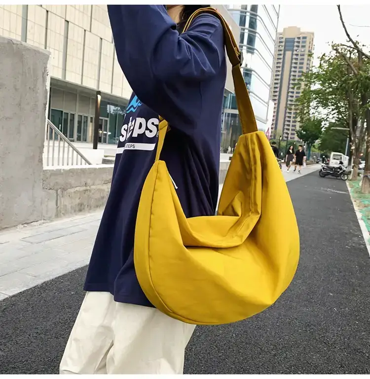 Orange Oxford Cloth Shoulder Bag 2025 New — feature 59