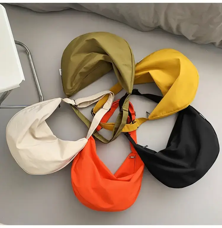 Orange Oxford Cloth Shoulder Bag 2025 New — feature 66