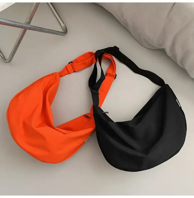 Orange Oxford Cloth Shoulder Bag 2025 New — feature 67