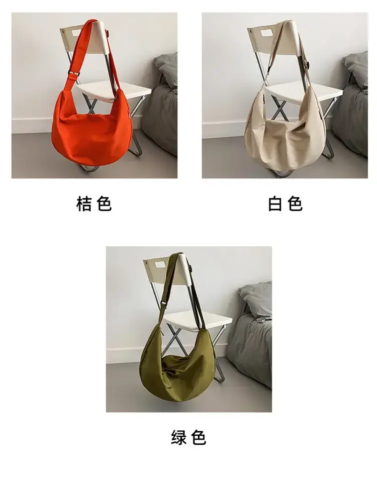 Orange Oxford Cloth Shoulder Bag 2025 New — feature 7
