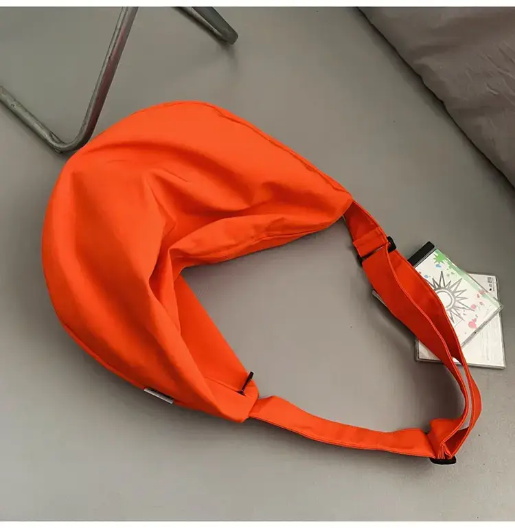Orange Oxford Cloth Shoulder Bag 2025 New — feature 81