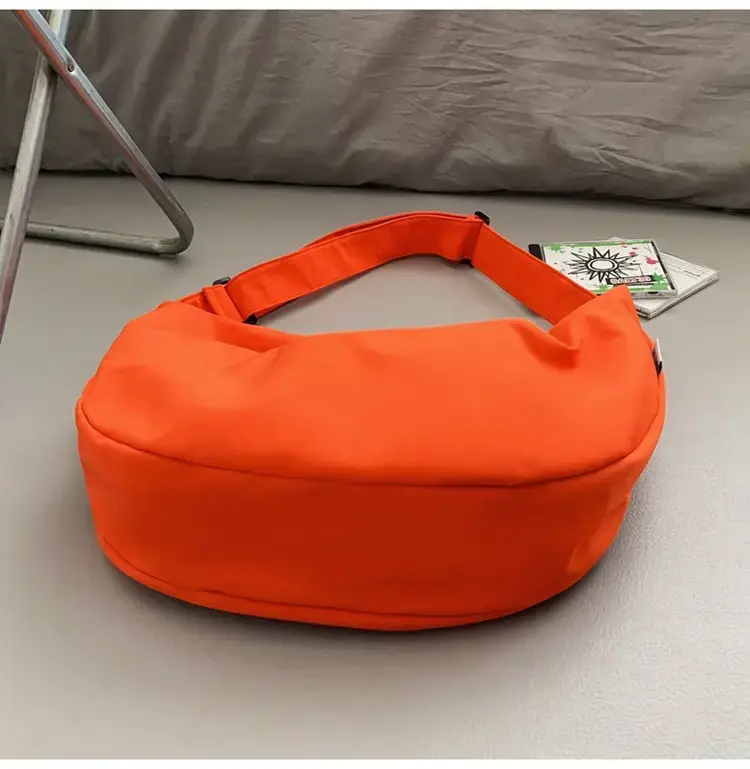 Orange Oxford Cloth Shoulder Bag 2025 New — feature 82