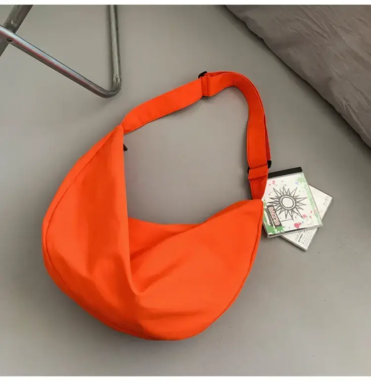 Orange Oxford Cloth Shoulder Bag 2025 New — feature 83
