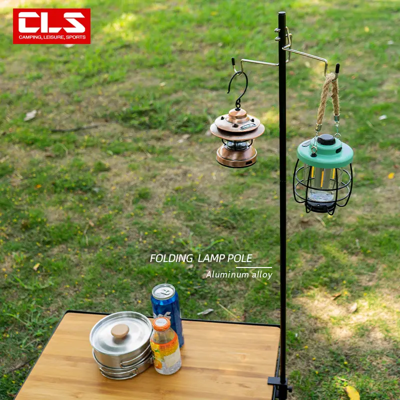 Outdoor Camping Lamp Stand Aluminum Alloy Bracket - Image 3