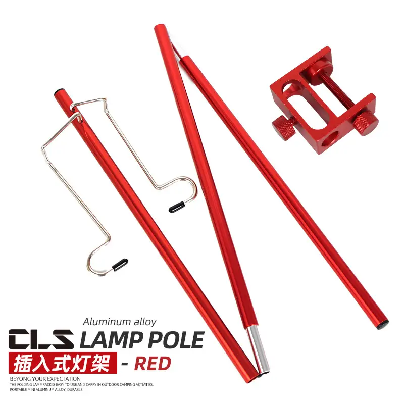 Outdoor Camping Lamp Stand Aluminum Alloy Bracket - Image 2