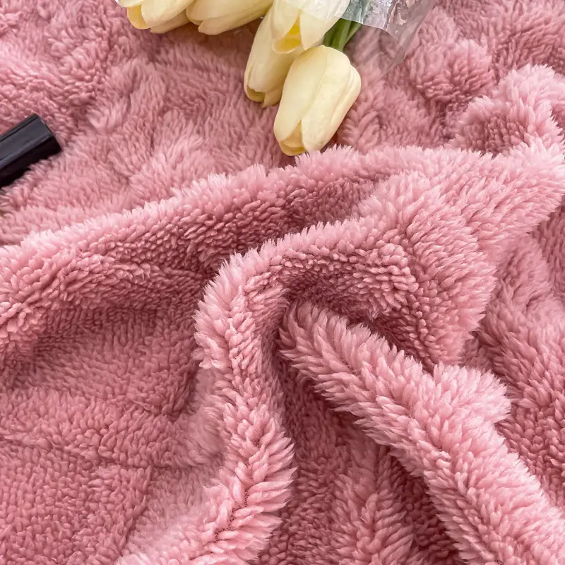 New Taff Fleece Blanket Thickened Autumn Winter - Image 22