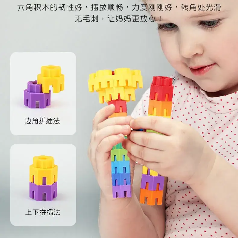 Factory Direct Hexagonal Building Blocks for Kids - Image 5