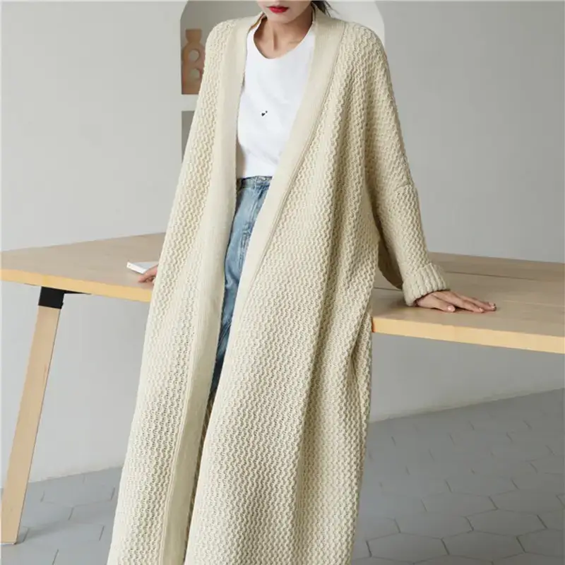 Plus Size Long Knitted Sweater for Women 2025 — feature 6