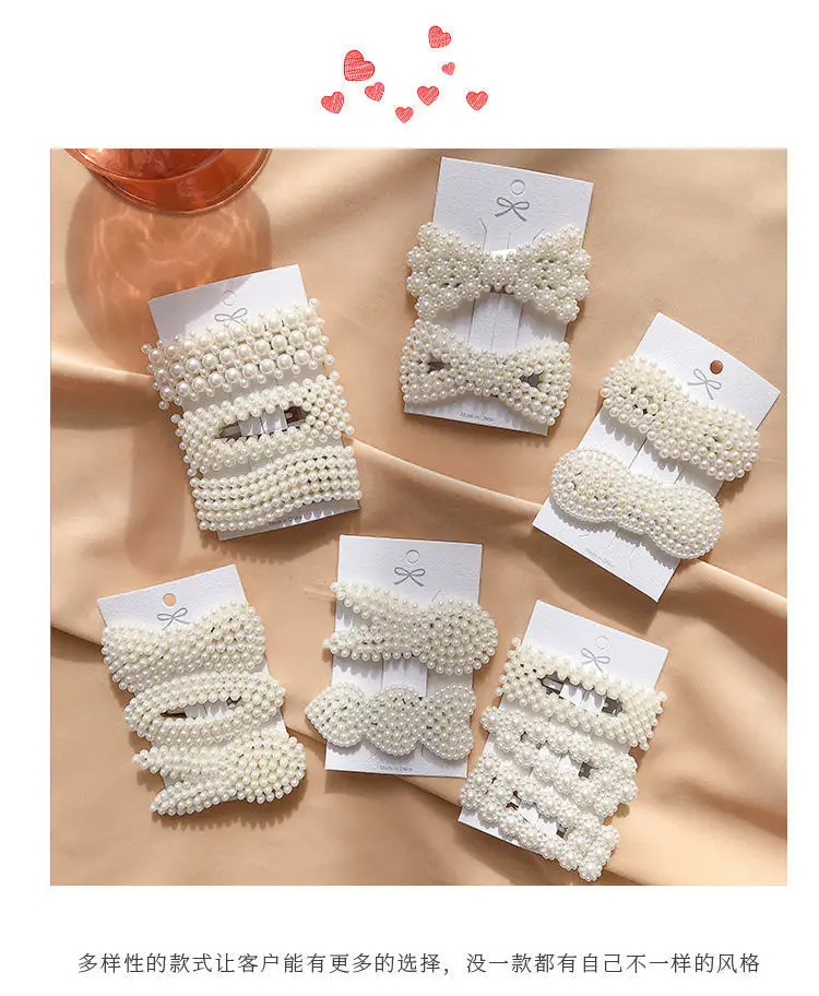 Korean Ins Pearl Hairpin Clip for Ladies — feature 11