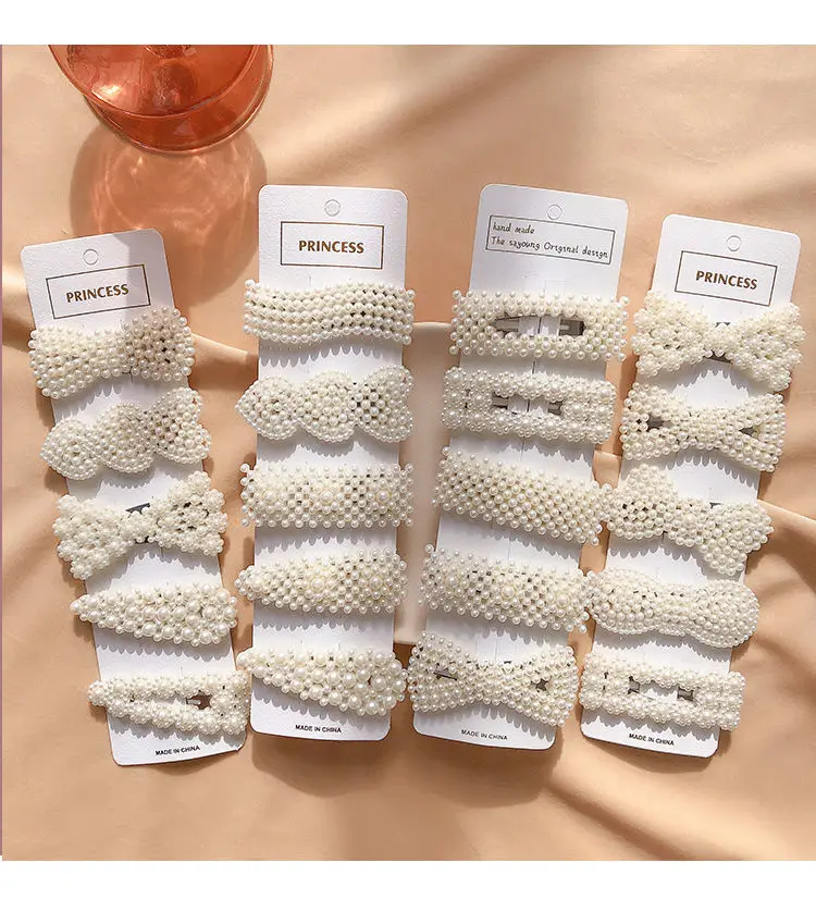 Korean Ins Pearl Hairpin Clip for Ladies — feature 12