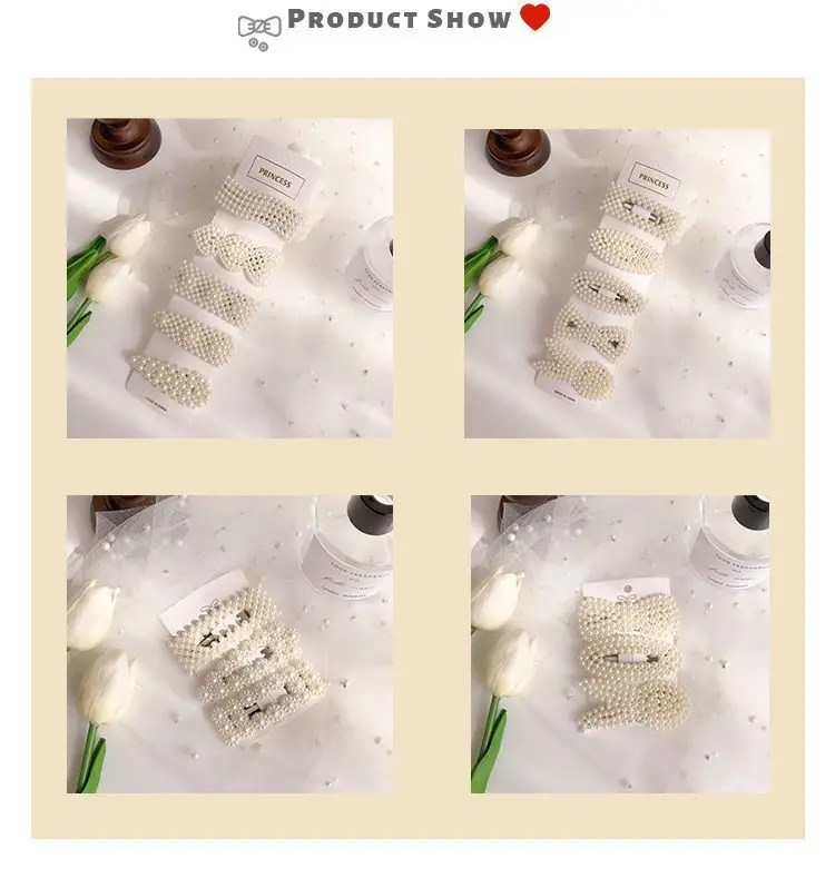 Korean Ins Pearl Hairpin Clip for Ladies — feature 13