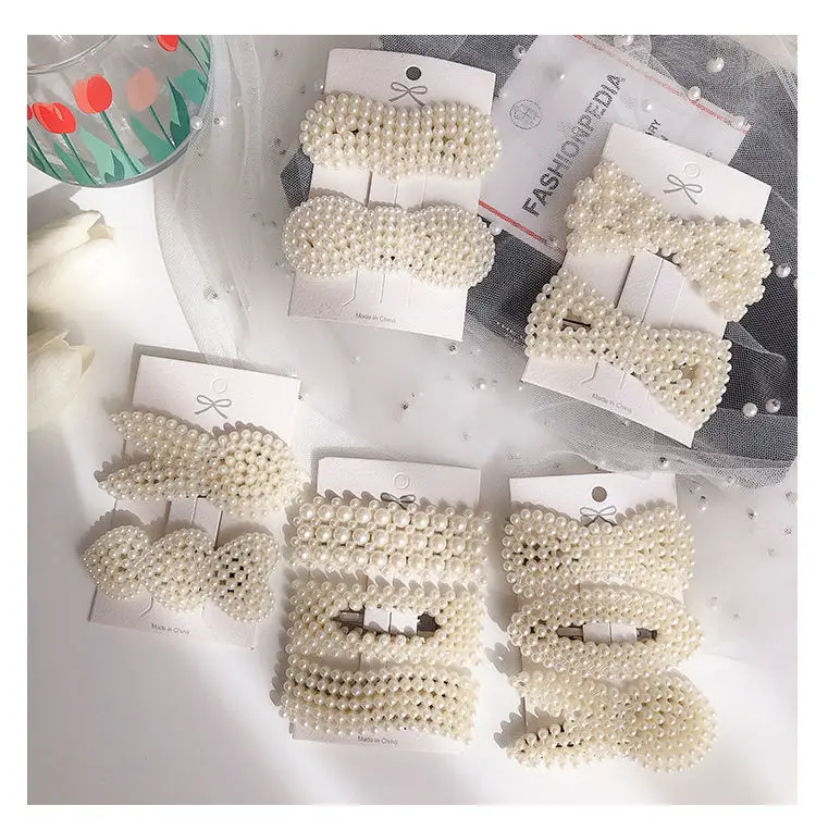 Korean Ins Pearl Hairpin Clip for Ladies — feature 7