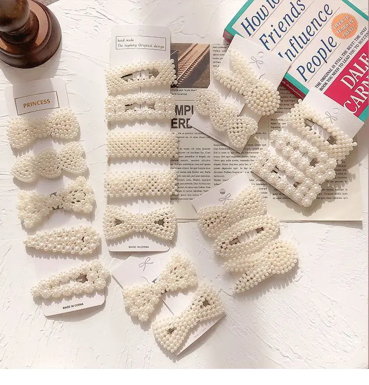 Korean Ins Pearl Hairpin Clip for Ladies — feature 9