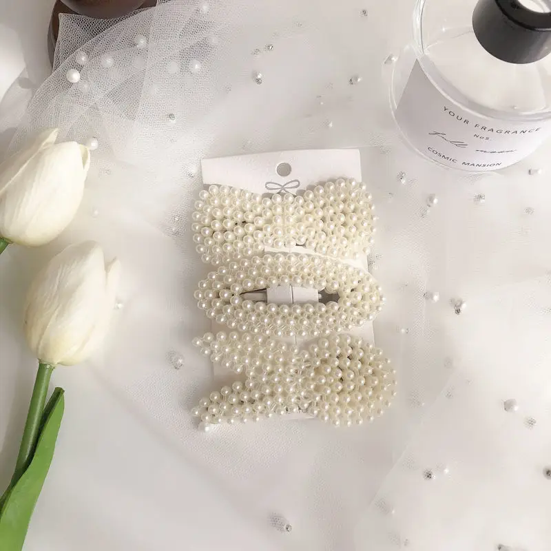 Korean Ins Pearl Hairpin Clip for Ladies - Image 10