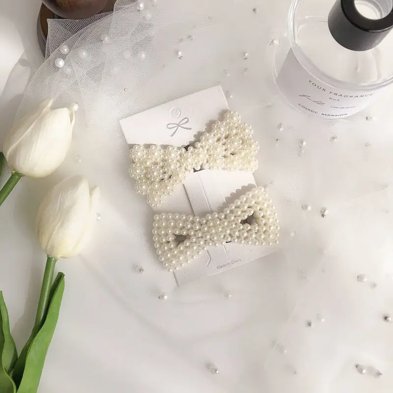 Korean Ins Pearl Hairpin Clip for Ladies - Image 2