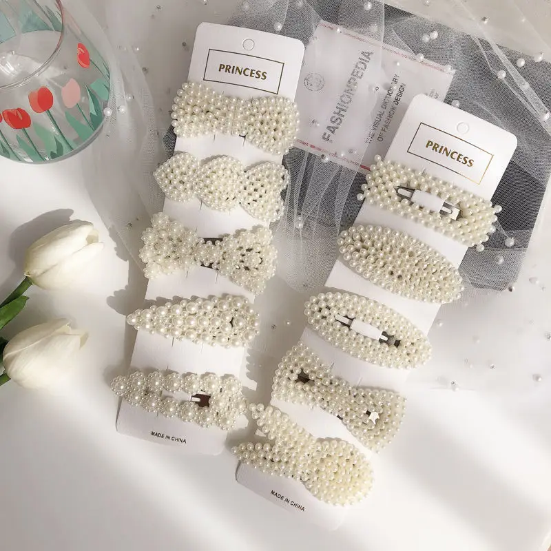 Korean Ins Pearl Hairpin Clip for Ladies - Image 20