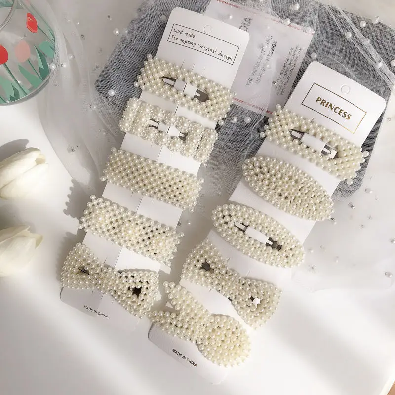 Korean Ins Pearl Hairpin Clip for Ladies - Image 30