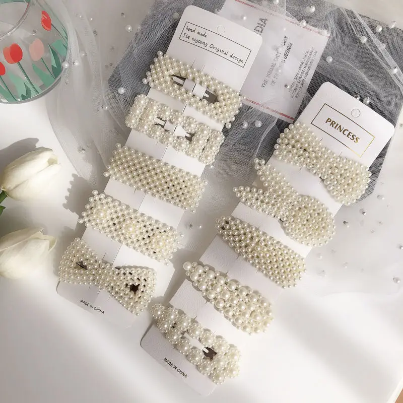Korean Ins Pearl Hairpin Clip for Ladies - Image 31